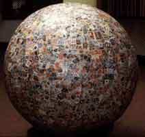 The World's Largest Stamp Ball 