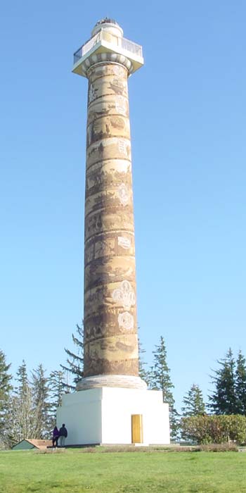 Astoria Column - Photo Credit Mike Strom with Gallery 12 in Astoria, Oregon