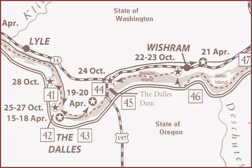 Mapping The Dalles and The Dalles Dam Area 