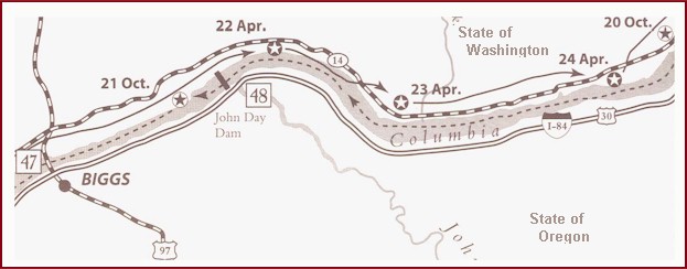 Mapping John Day Dam Area 
